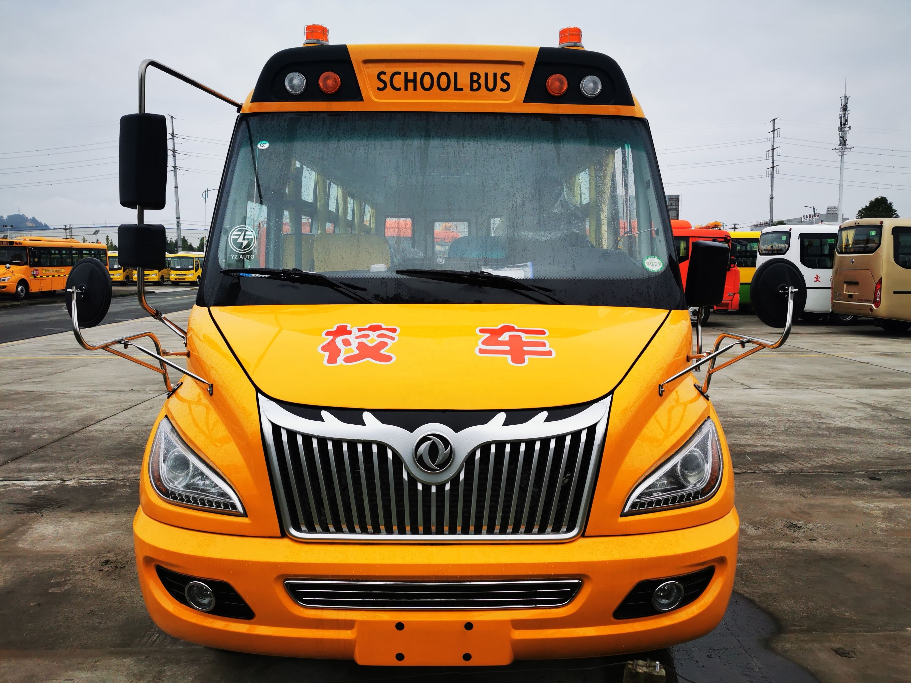 Safety Comfortable School Bus Cheap Price Sale Customized Model Dongfeng 24-42seats Hubei 80 Used Cars Wholesale in Japan Manual