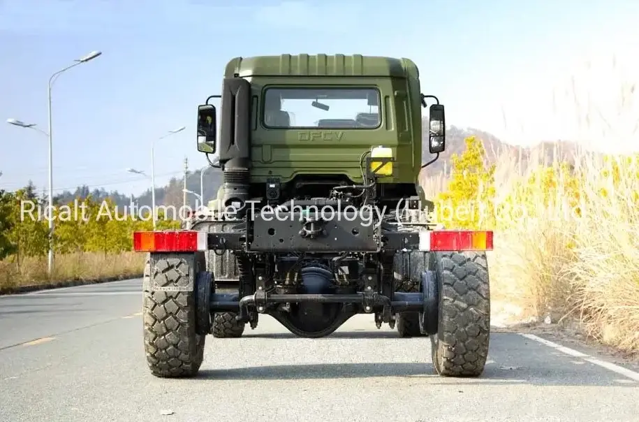 Dongfeng 4X4 Chassis off Road Truck Affordable Medium All Wheel Drive Cargo Truck Chassis for Sale