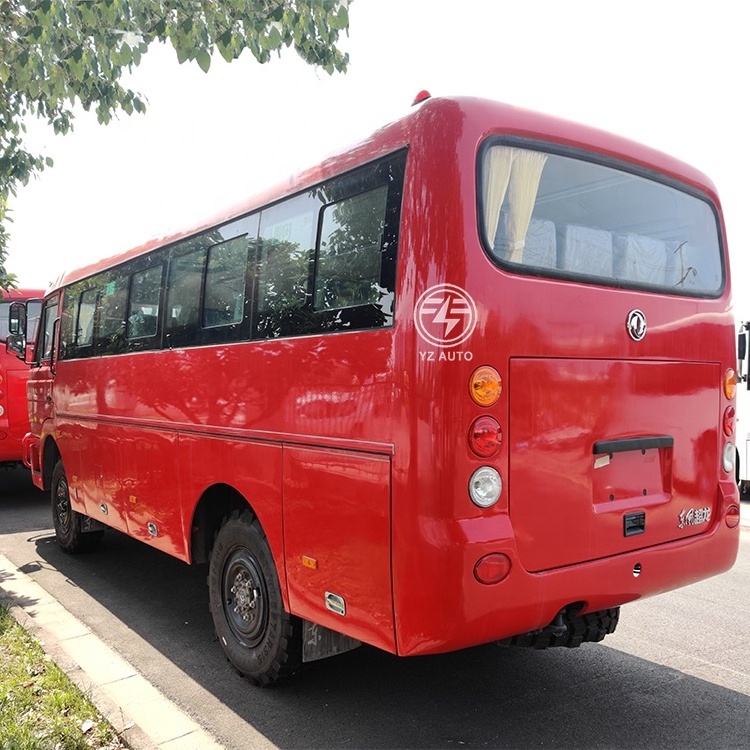 Dongfeng 4x4 10-19 seats coach Bus diesel Expedition Off Road Mini Bus motorhome For Sale