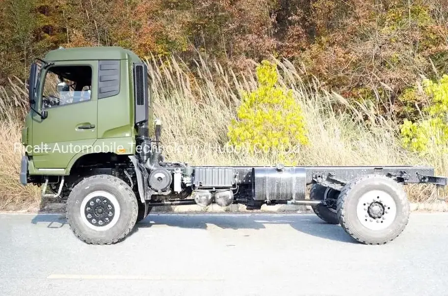 Dongfeng 4X4 Chassis off Road Truck Affordable Medium All Wheel Drive Cargo Truck Chassis for Sale