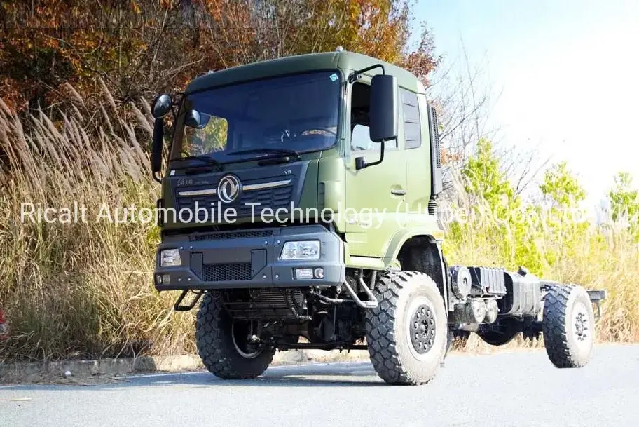 Dongfeng 4X4 Chassis off Road Truck Affordable Medium All Wheel Drive Cargo Truck Chassis for Sale