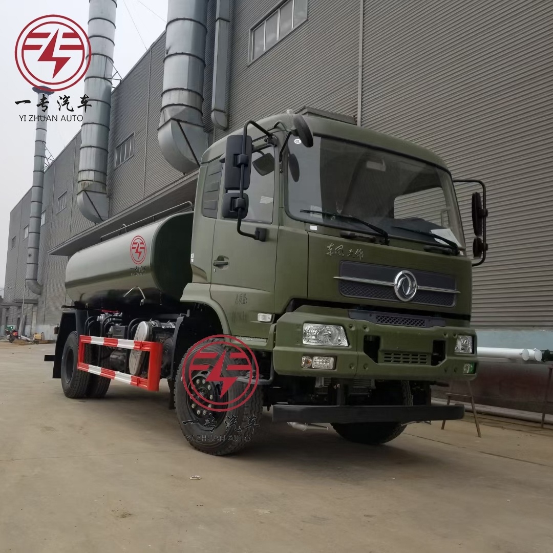 12 cbm Dongfeng 4WD water bowser off road water tanker truck for sale