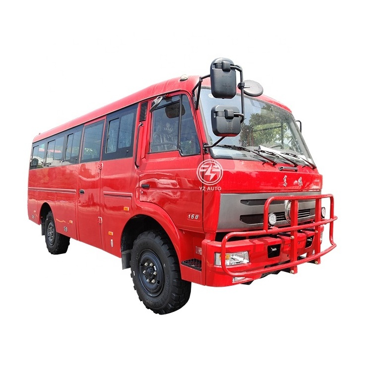 Dongfeng 4x4 10-19 seats coach Bus diesel Expedition Off Road Mini Bus motorhome For Sale