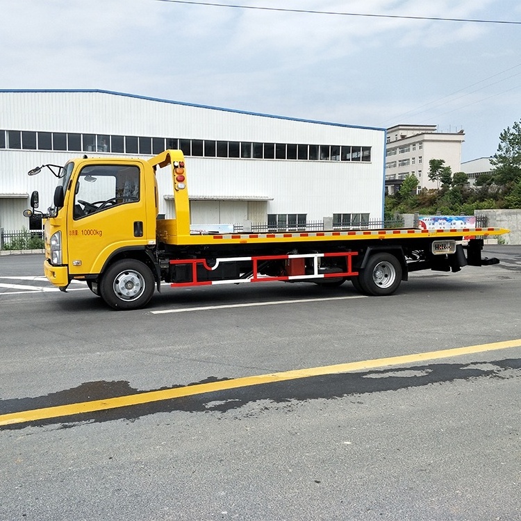 5 ton 4x2 tow truck Janpan wrecker truck road rescue flatbed tow truck for sale