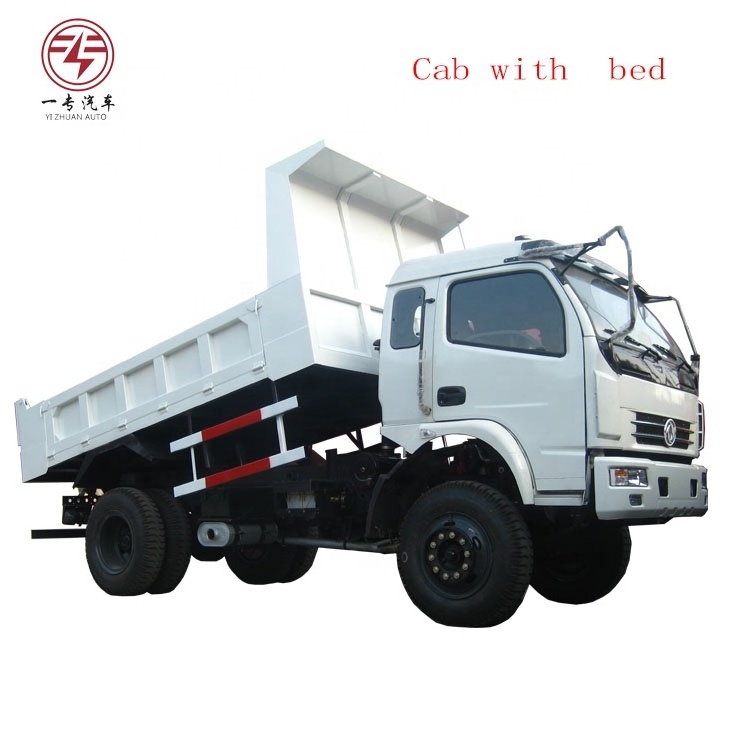 Off-road Tipper Camion Truck AWD Mini Dump Truck for Sale 5 Ton Capacity 4x4 Left Hand Drive Mini Carry Truck Manual Euro 4 LHD