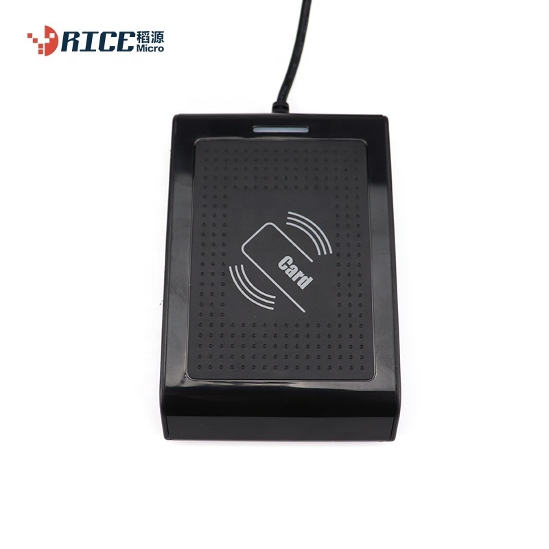 Rice Micro 13.56MHz RFID HF NFC 15693 Desktop Portable Reader with USB Interface Power Supply