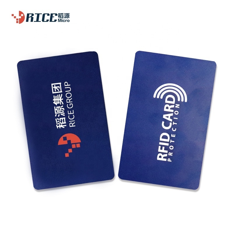 Custom RFID Wallet Card Blank Pvc Business Contactless Smart Chip Cards