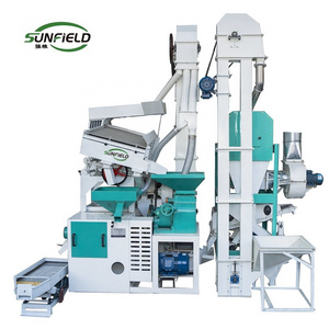 20TPD Small Complete Set Combined Rice Mill Processing Machine/ Parboiled rice Milling Machine And Polishing Machine