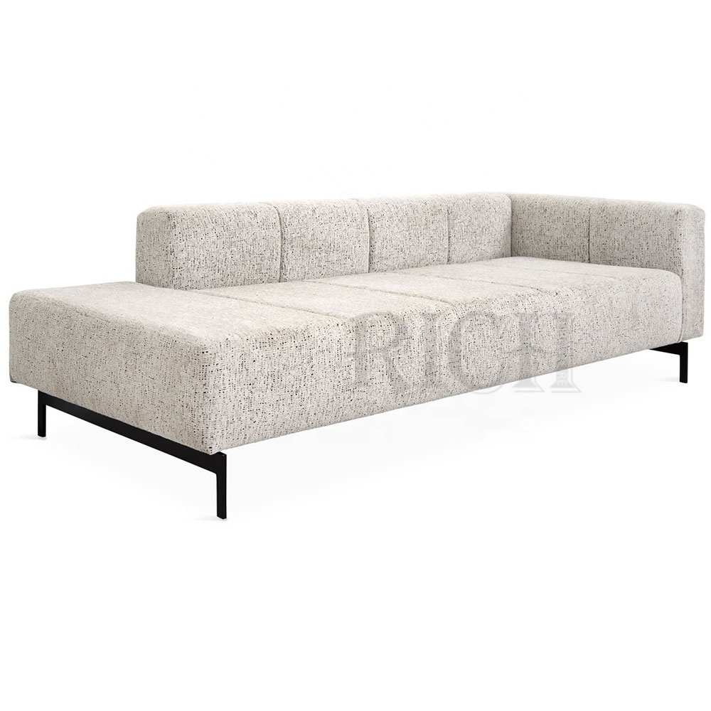 wohnzimmer sofa living room furniture modern long lounge sofa chaise longue sofa Italian indoor fabric chaise lounge