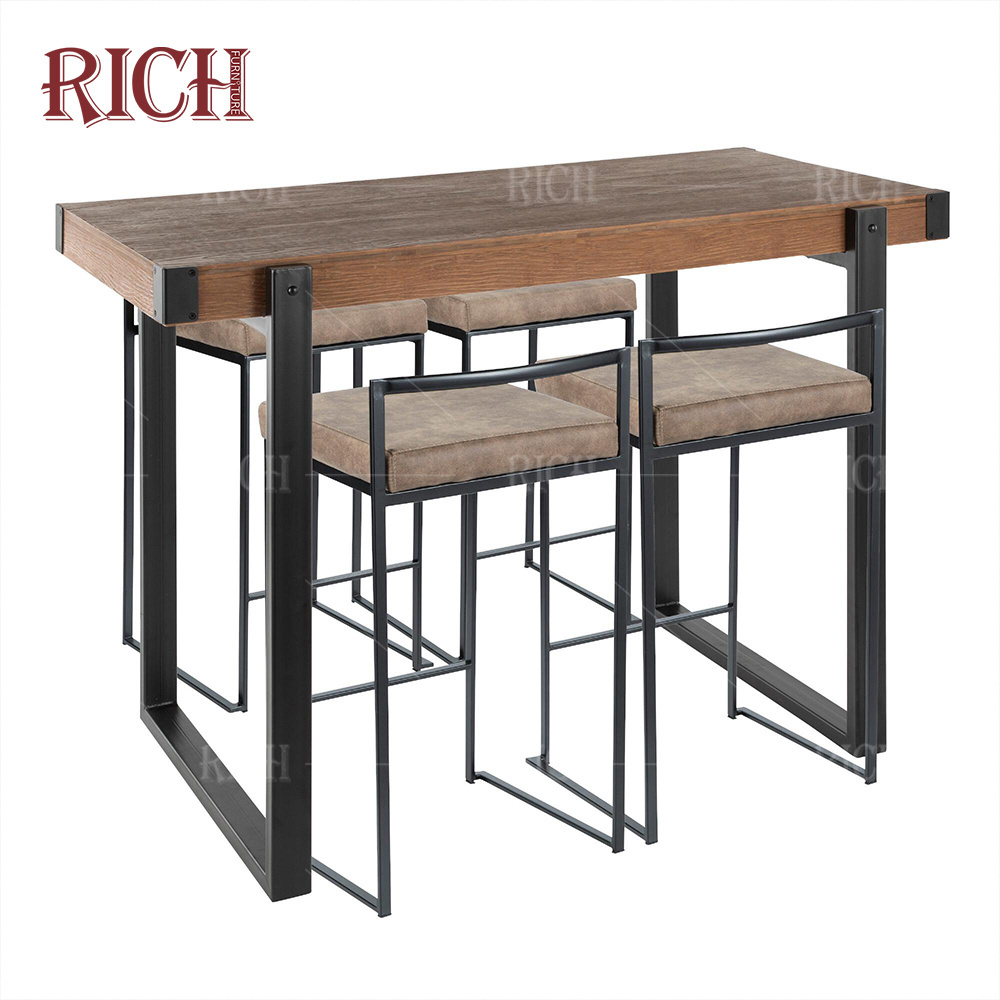 restaurant modern high bar stools commercial furniture counter stool heavy duty barstool metal legs armless bar chairs