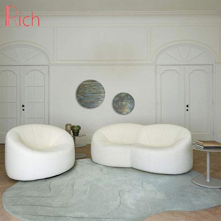 commercial hotel room sofa modern nordic blush pink loveseats sofa velvet pink color office couch living room pumpkin sofa