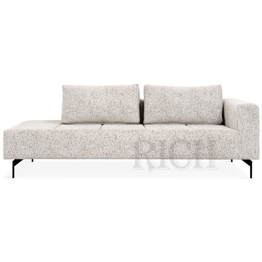 wohnzimmer sofa living room furniture modern long lounge sofa chaise longue sofa Italian indoor fabric chaise lounge