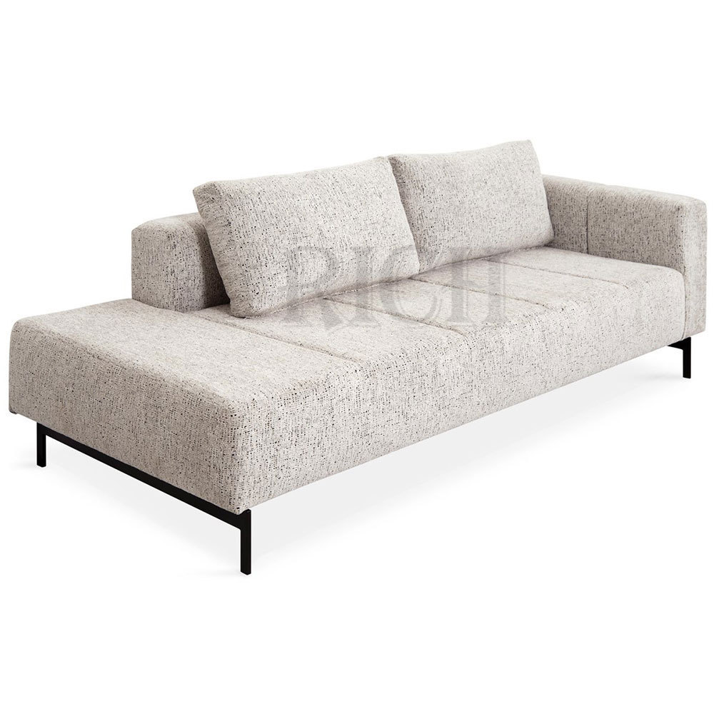 wohnzimmer sofa living room furniture modern long lounge sofa chaise longue sofa Italian indoor fabric chaise lounge