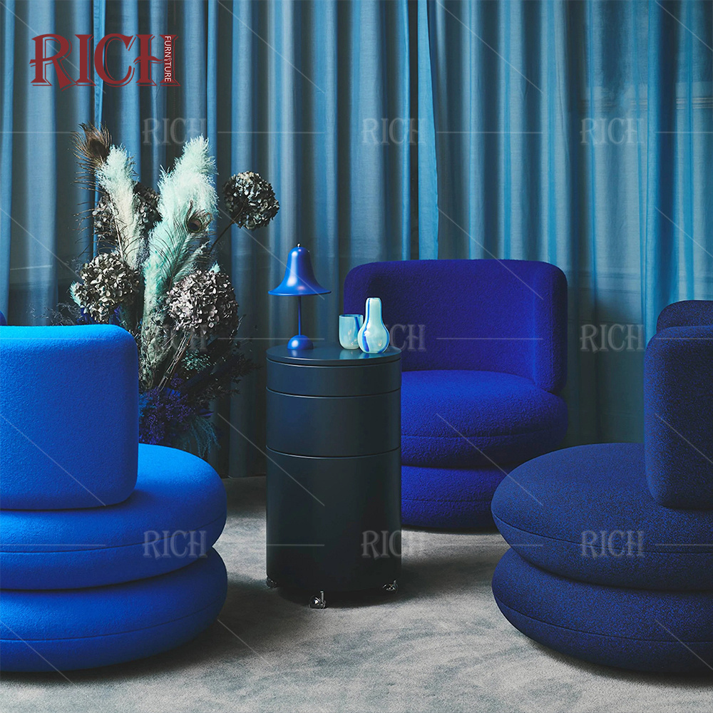 fabric modern leisure chairs for family room indoor lounge accent chairs furniture living room blue armchairs