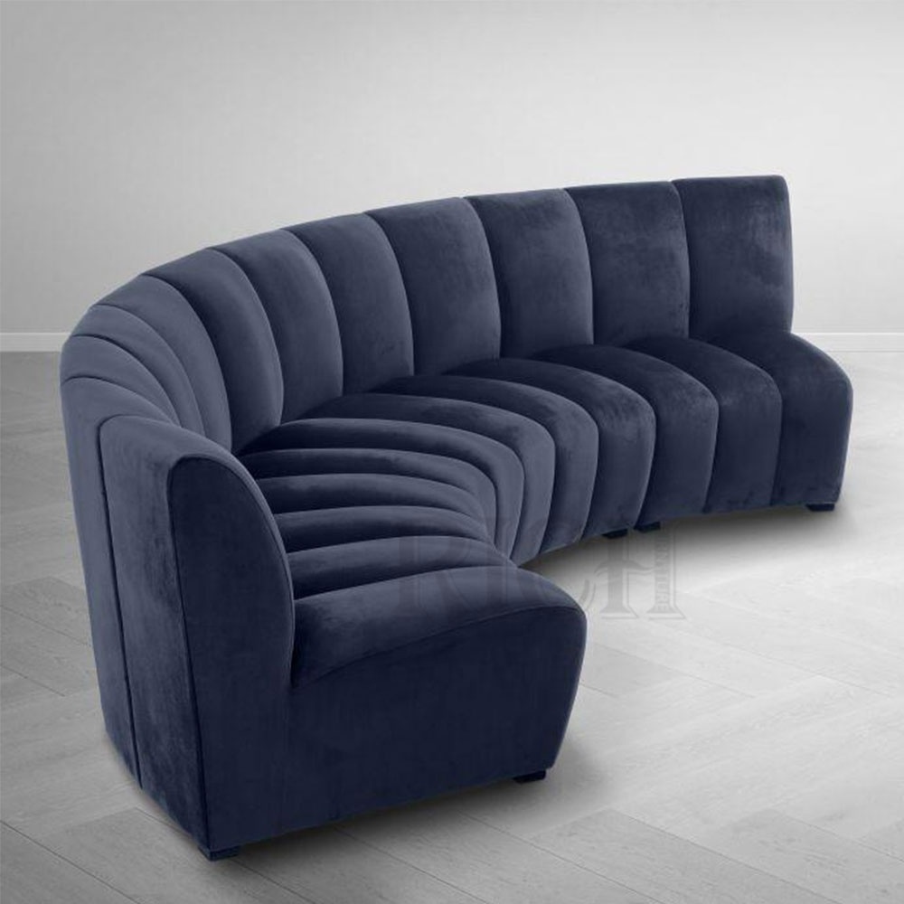 semi round sofa half moon sectionals sofas booths for restaurant modern upholstery fabric cushion seating modern restaurant sofa