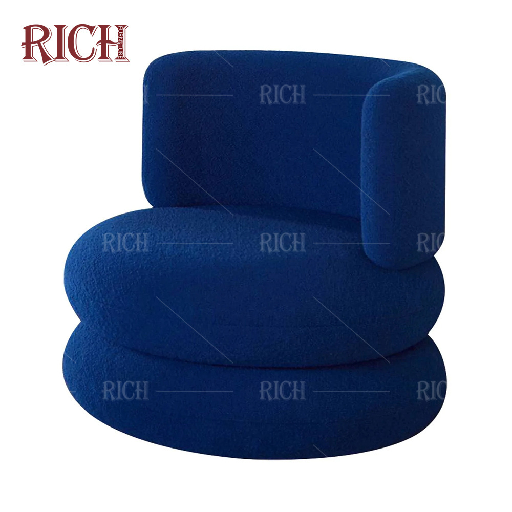 fabric modern leisure chairs for family room indoor lounge accent chairs furniture living room blue armchairs