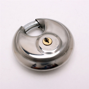 USA Market Waterproof Stainless Steel disk lock 70mm round Disc Padlocks