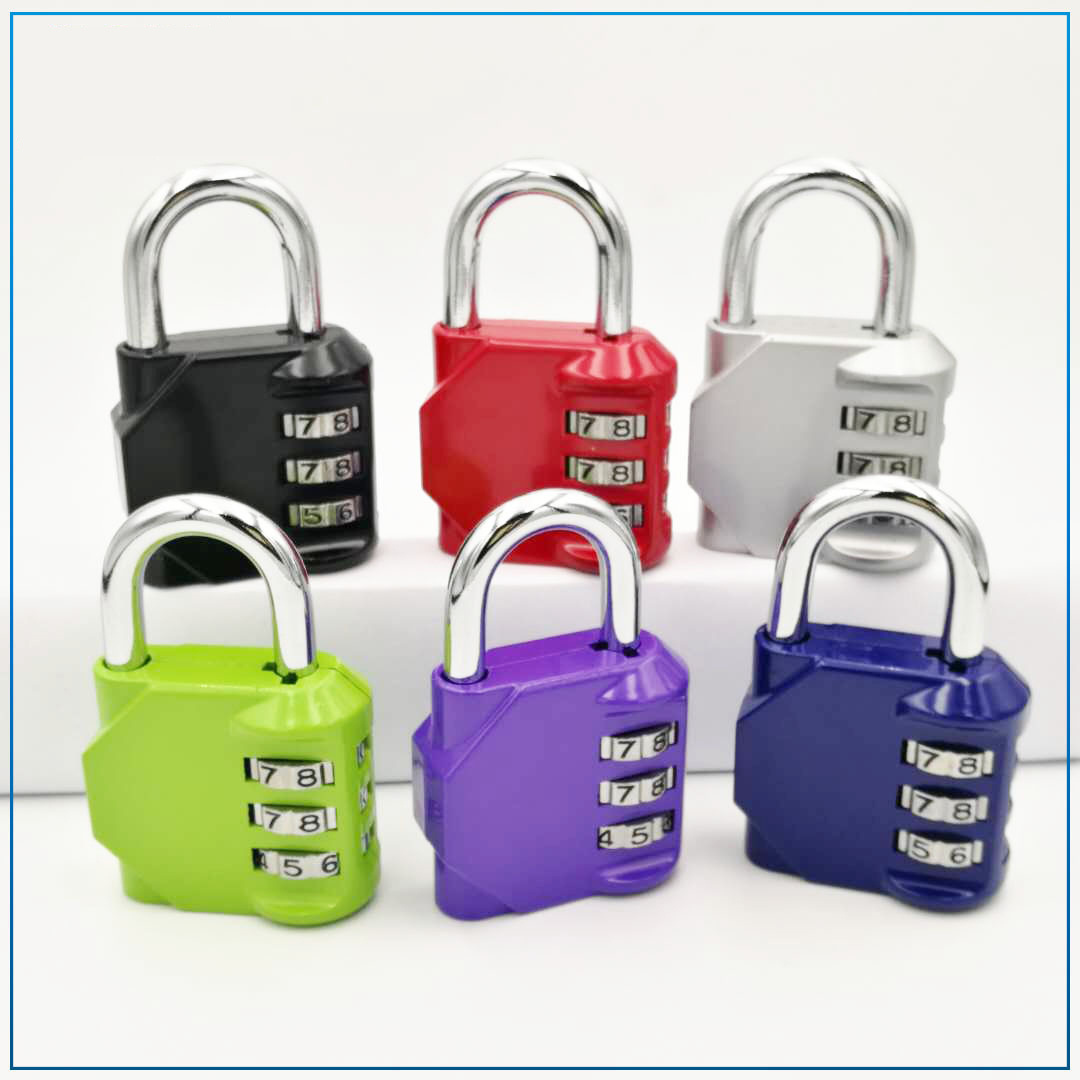 3 digits heavy duty outdoor zinc alloy  combination padlock for Garages door