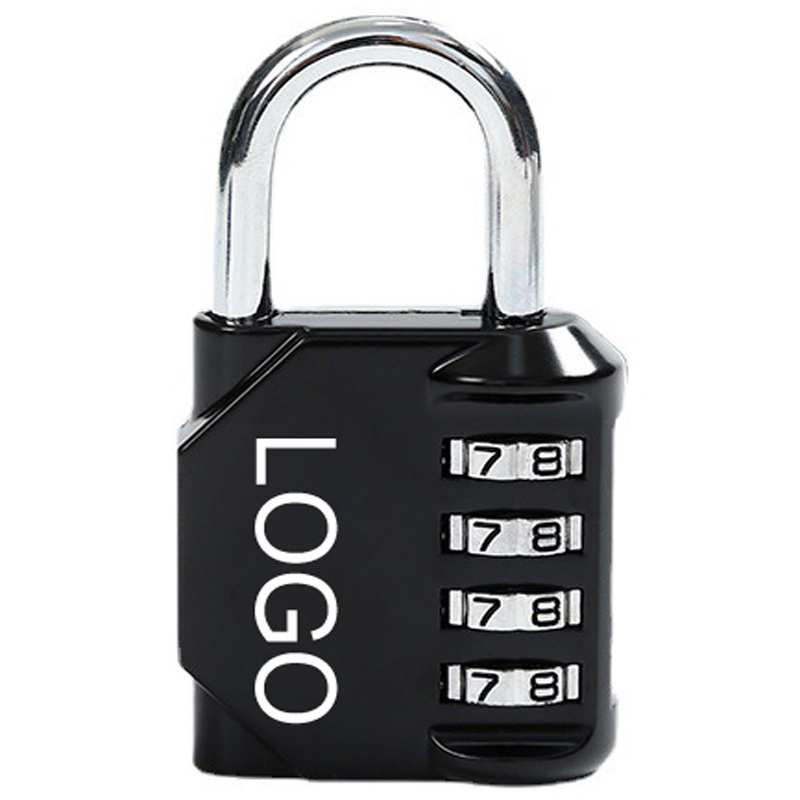 High Security Durable  combination padlock 4 digit heavy duty For Fitness Gym cabinet locker