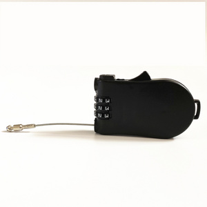 1 meter wire combination lock retractable padlock for skis