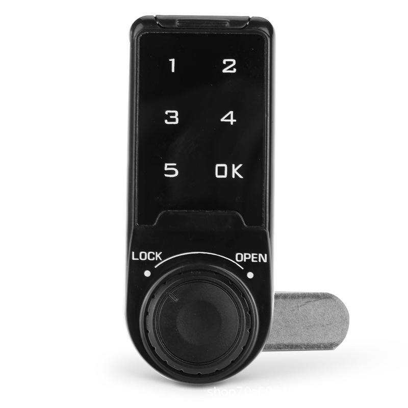 Smart Electronic Keyless Combination 5 Number Digital Cam lock Touch Pad cam lock  For Public Furniture Cabinet Locker