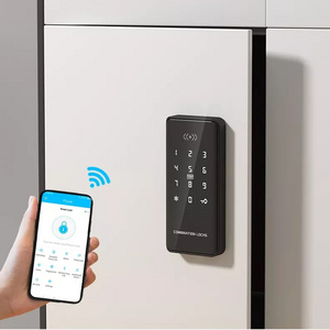 Smart intelligent Bluetooth TTLOCK app rfid fingerprint electronic cabinet lock cabinet lock by app