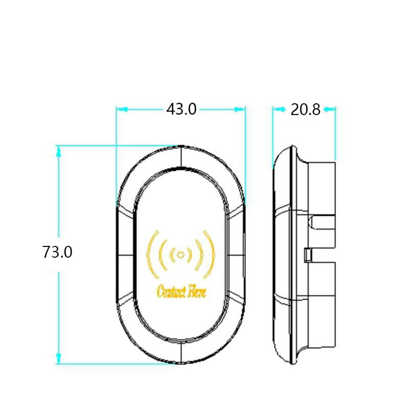 Electronic smart cabinet lock gym RFID cabinet lock kit including bracelet key