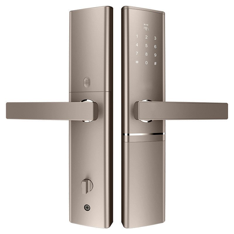 Wifi Tuya App/ App  Electronic Digital Biometric Fingerprint smart door lock for Villa