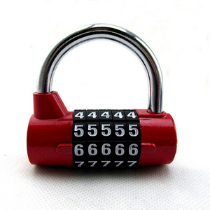 Heavy duty high security combination lock 5 digit padlock for gym