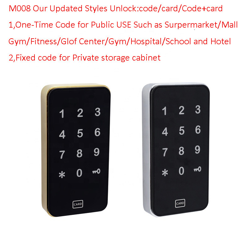 Smart RFID Card bracelet Electric  Password  Locker cabinet lock sauna locker lock for gyms with logo