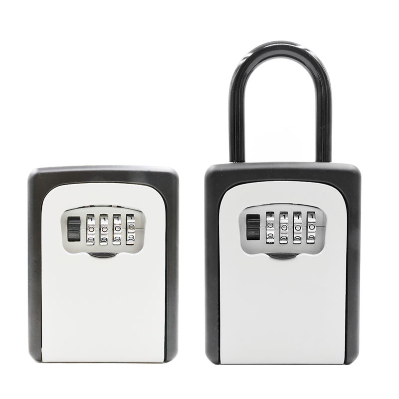 Realty portable lock box with handle master lock key box for home key