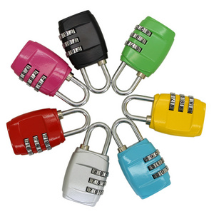 3 digits travel luggage combination padlock suitcase bag code padlock