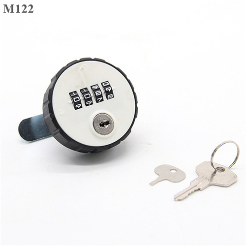 mechanical  keyless tubular 4 digits code cam digital lock with master key