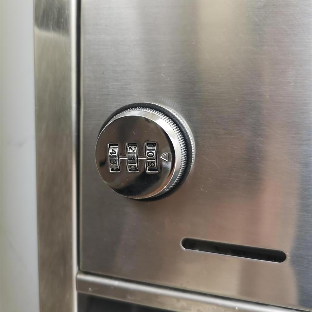 Mailbox Key Number Code mechanical keyless mailbox lock 3 digits combination code for mail box ...