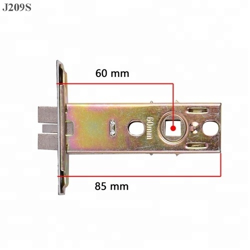 J209S keyless  keypad combo number lock for door with handle mechanical digital door lock