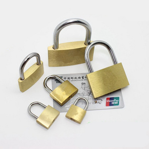 brass padlock  20mm/25mm/30mm/40mm/50mm/60mm keyed alike/keyed different with 3 keys