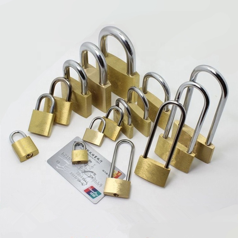 brass padlock  20mm/25mm/30mm/40mm/50mm/60mm keyed alike/keyed different with 3 keys