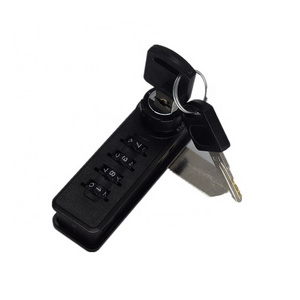 4 digits mechanical password cam lock with master key for gym locker cabinet