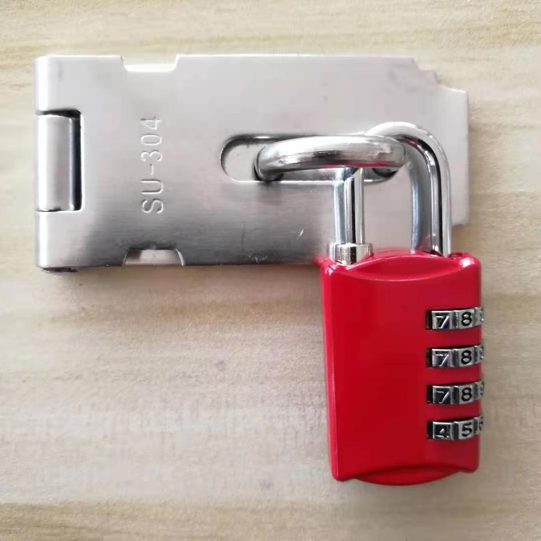 R309 Combination Locks 4 Digits Combination Padlock Password Code Lock for Backpack