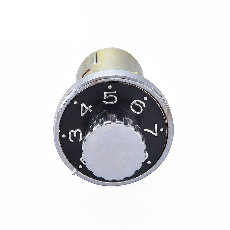 mechanical combination round digits dial letter box lock post mail box lock