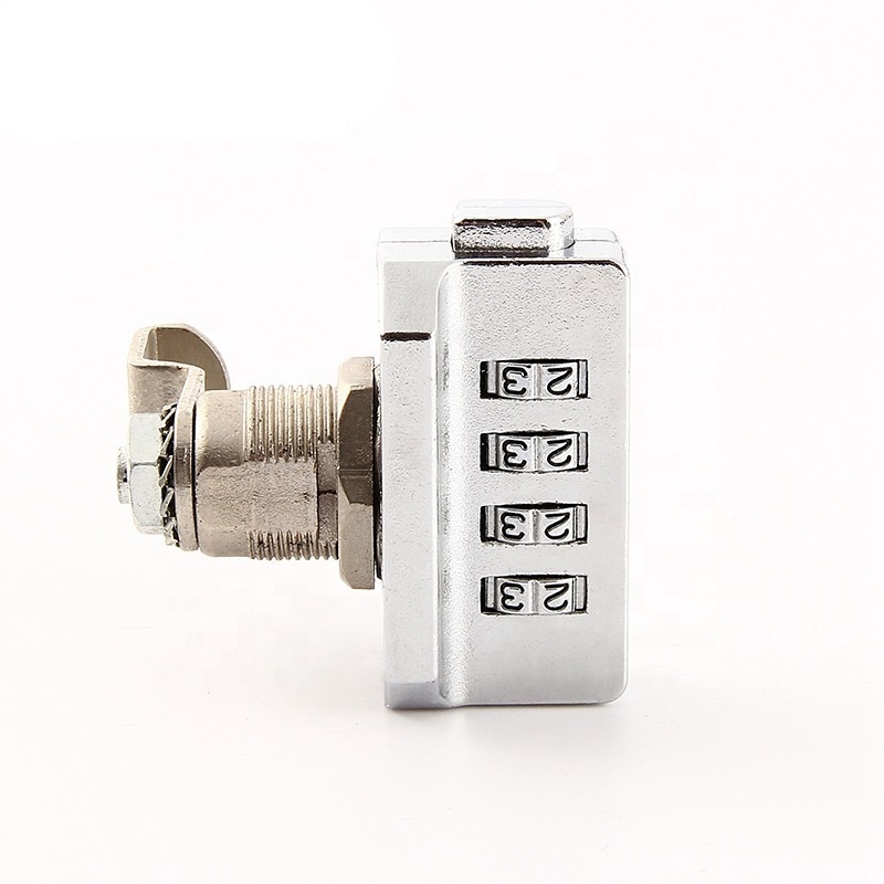 4 digits combination zinc alloy furniture cabinet cam drawer lock for mailbox