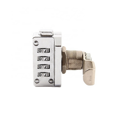 4 digits combination zinc alloy furniture cabinet cam drawer lock for mailbox