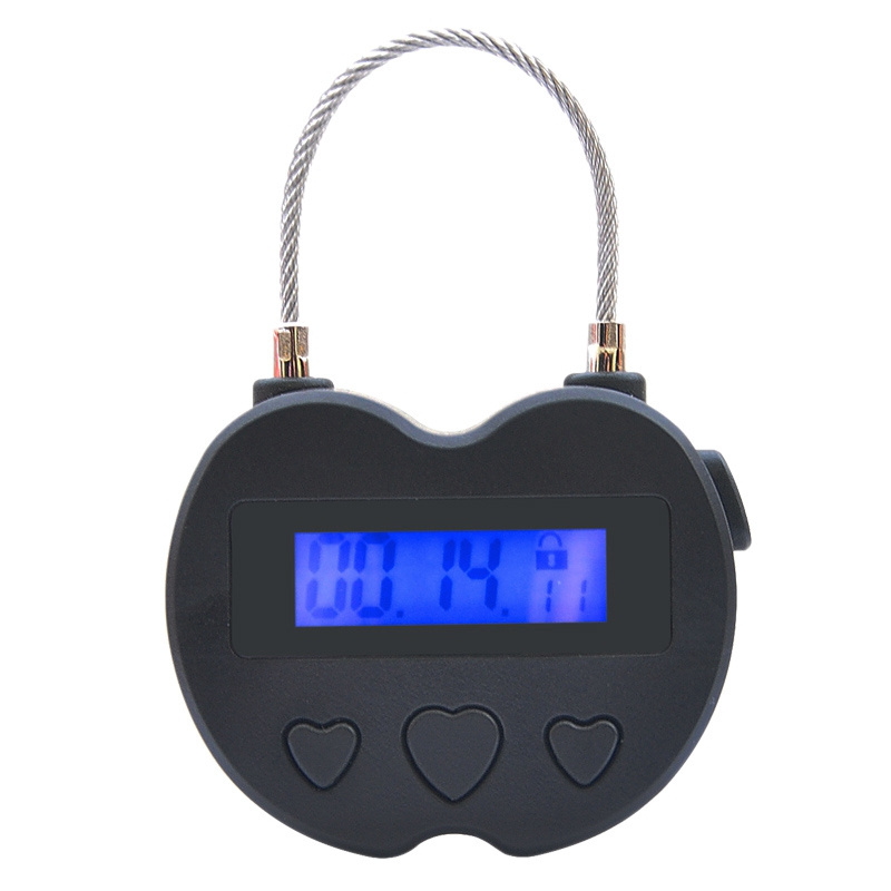 Anti addictive time lock to limit playing mobile phone and ipad lock  Timer Alarming Padlock