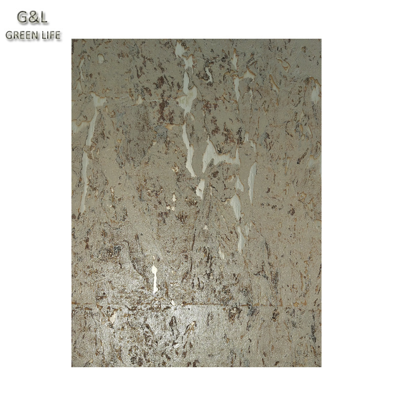 G&L LCK Series Wall Paper Waterproof Cork Wallpaper for Bathroom