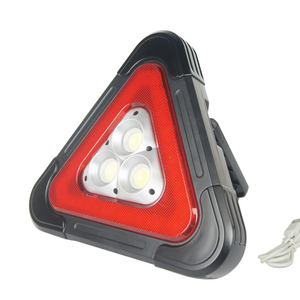 Outdoor Camping rechargeable / battery Triangle Safety Road Light Traffic Car Emergency Strobe Warning Light LED Work Light