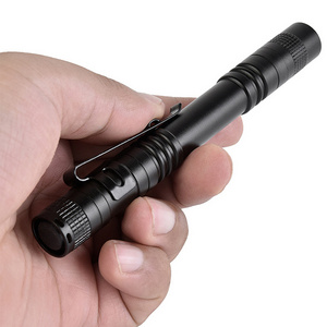 Richall Best Selling Garden Heavy Duty Gemstone German With Led Light Waterproof Flashlight  Rechargeable Pen Torch