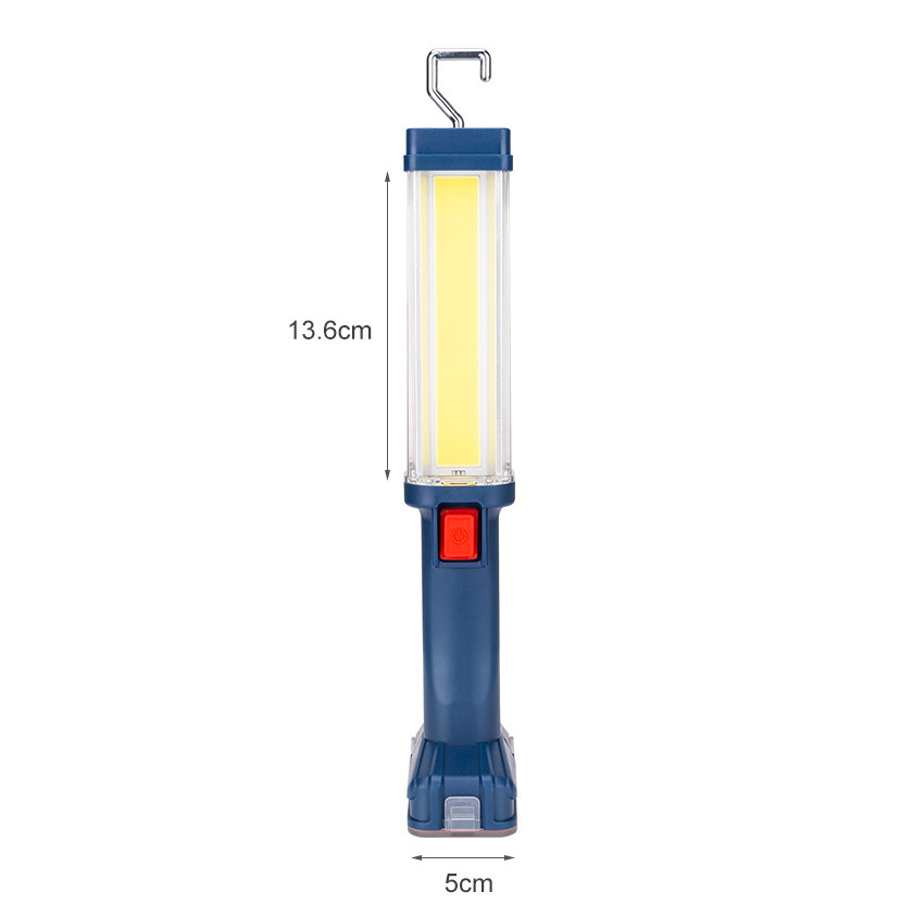 Multifunction Rechargeable Working Lamp Portable Magnetic COB LED Slim Work Light For Car Repair LED pen flashlight