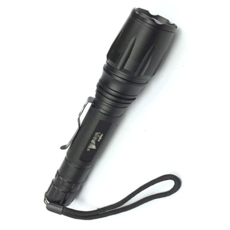 Richall New plus long retractable scratch-resistant outdoor night road strong light rainproof flashlight