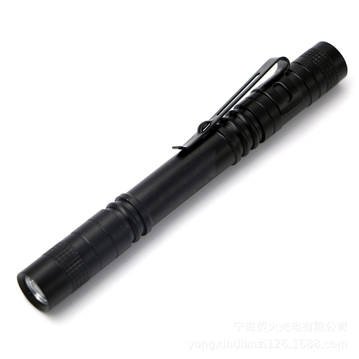 Flexible Aluminum Clip  Mini Flashlight Slim LED Mini Flashlight Pen for Outdoor