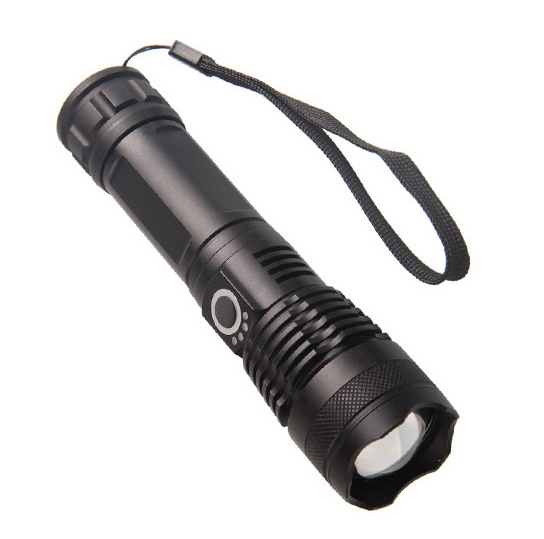 Richall Manufacture High Power 5Modes Battery USB Rechargeable Zoom Waterproof Camping P50 Handheld LED Flashlight